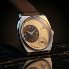 Franklord Eccentrica | Asymmetric Small Second Watch - The Champagne Dune