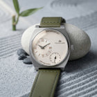 Franklord Eccentrica | Asymmetric Small Second Watch - The Ivory Sage
