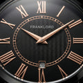 The Classic Roman Men's Watch - Obsidian Black