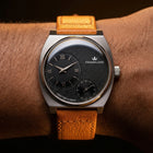 Franklord Eccentrica | Asymmetric Small Second Watch - The Noir Heritage