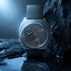 Franklord Eccentrica | Asymmetric Small Second Watch - The Graphite Stealth