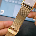 Franklord The Indian Tank – Rose Luxe | Slim Rose Gold Rectangular Watch for Men