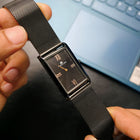 Franklord The Indian Tank – Noir Luxe | Rectangular Black Dial Slim Watch for Men