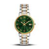 Franklord Ladies Maha Vastu Watch | Green in Gold Two Tone (Harmony Edition)