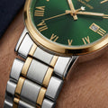 Franklord Ladies Maha Vastu Watch | Green in Gold Two Tone (Harmony Edition)
