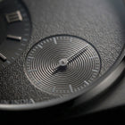 Franklord Eccentrica | Asymmetric Small Second Watch - The Graphite Stealth