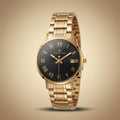 Franklord Ladies Maha Vastu Watch | Black in Gold (Authority Series)