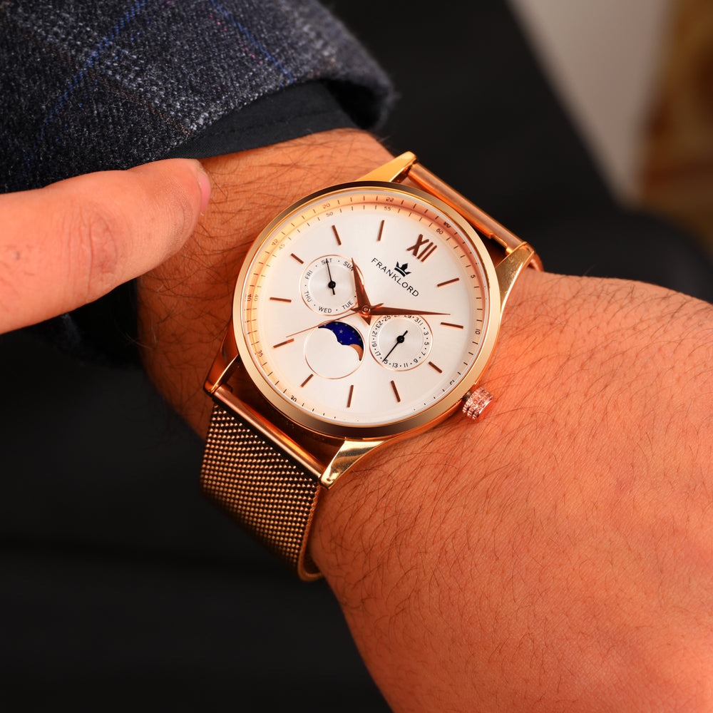 Franklord Lunar Classic Eternal Moon Luxury Watch Moon Phase