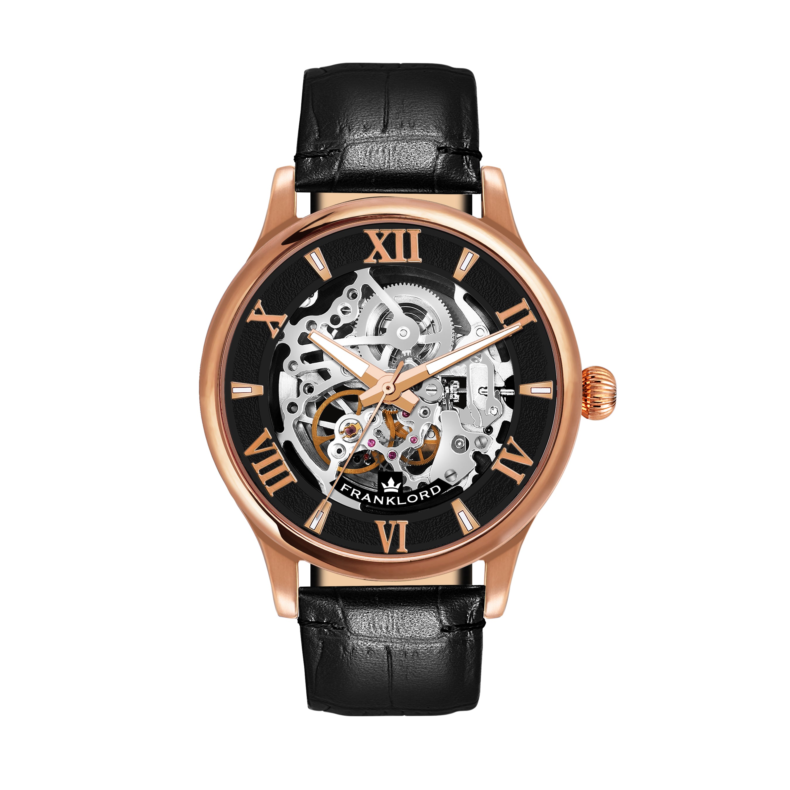 Franklord Infinity Gear Luxury Skeleton Automatic Watch
