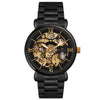 Franklord Mechanis Noir Eclipse - Luxury Automatic Skeleton Watch