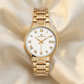 Franklord Ladies Maha Vastu Watch | White in Gold (Clarity Series)