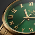Franklord Ladies Maha Vastu Watch | Green in Gold (Prosperity Series)