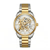 Franklord Mechanis Skeleton 3.0 - Imperial Radiance | Two-Tone White Automatic Watch