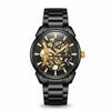 Franklord Mechanis Skeleton 3.0 - Noir Eclipse | Black Automatic Skeleton Watch