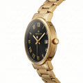 Franklord Ladies Maha Vastu Watch | Black in Gold (Authority Series)