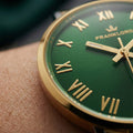 Franklord Ladies Maha Vastu Watch | Green in Gold (Prosperity Series)